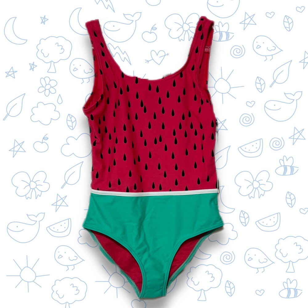 VIGOSS Girls' Watermelon One-Piece Swimsuit